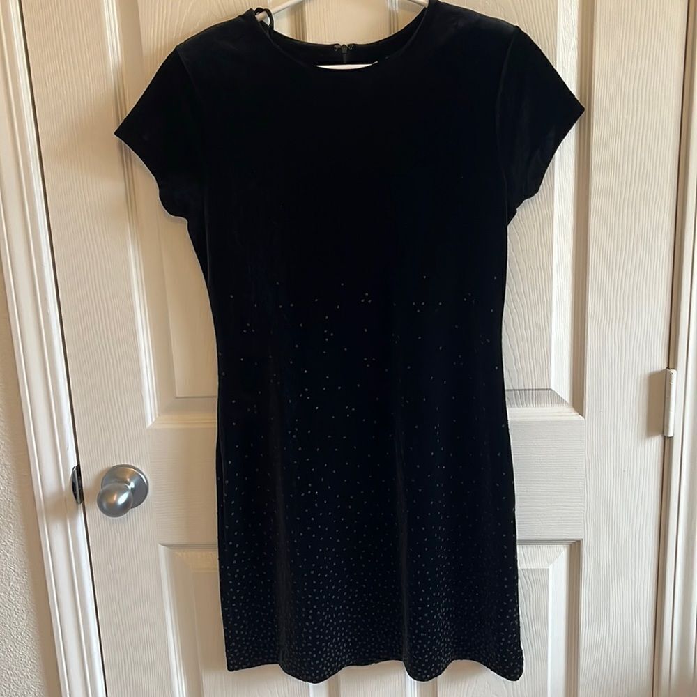 Black Velvety Dress